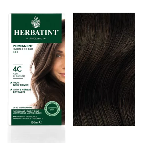 Herbatint 4c hamvas gesztenye hajfesték 150 ml