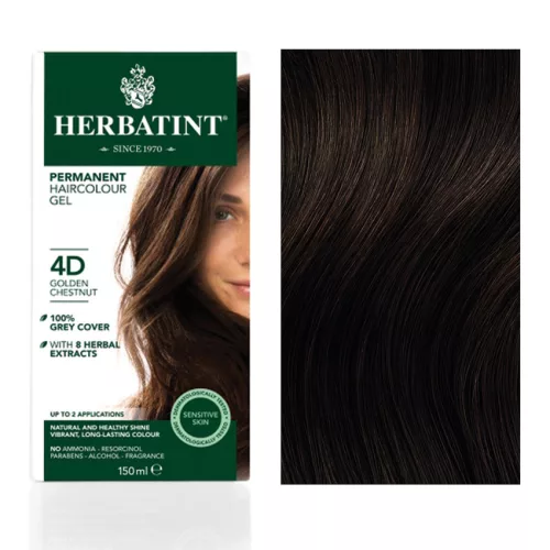 Herbatint 4d arany gesztenye hajfesték 150 ml