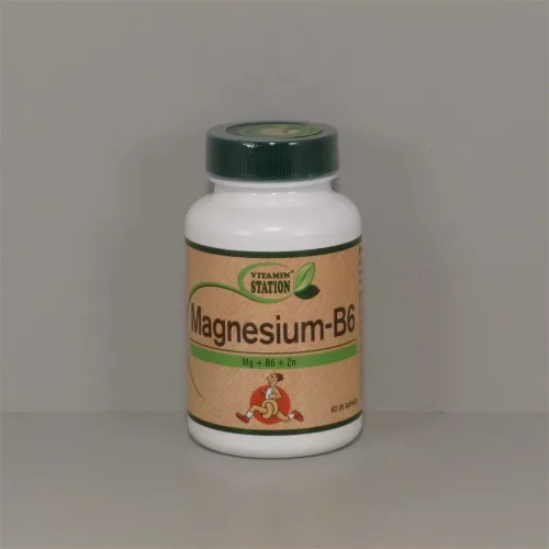 Vitamin Station magnézium b6 60 db