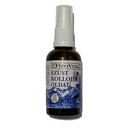 Fitovital ezüstkolloid 25ppm szórófejes 50 ml