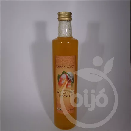 Krisnavölgyi mangó szörp 500 ml