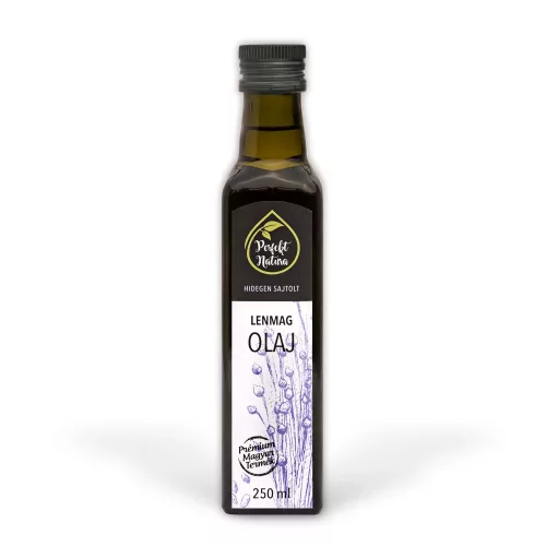 Perfekt Natura hidegen sajtolt lenmag olaj 500 ml