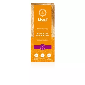 Khadi bio hajfesték por középszőke 100% 100 g