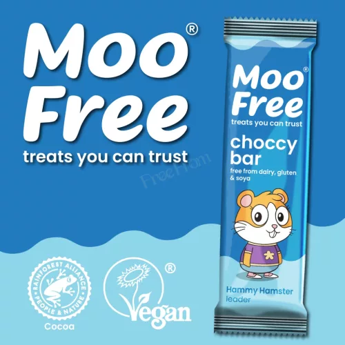 Moo Free vegán, gluténmentes Mini Moo csokoládé szelet 20 g
