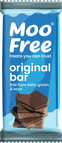 Moo Free vegán, gluténmentes csokoládé tábla 80 g