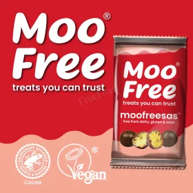   Moo Free vegán, gluténmentes Choccy Rocks - Moofreesas 35 g