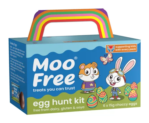 Moo Free vegán, gluténmentes húsvéti tojás vadász csomag 90 g