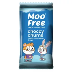   Moo Free Choccy Chums - tejmentes, gluténementes, laktózmentes, vegán csokoládé szelet 20g