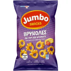 Jumbo gluténmentes kukorica snack sajtos&paradicsomos 85 g