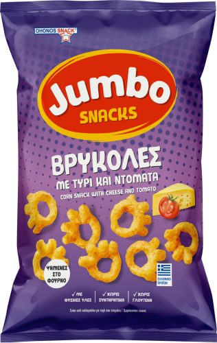 Jumbo gluténmentes kukorica snack sajtos&paradicsomos 85 g