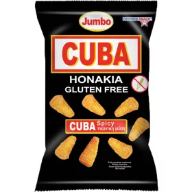   Jumbo gluténmentes kukorica snack cuba fűszeres kúpok 100 g