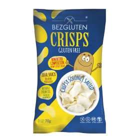 Bezgluten gluténmentes chips sós 70 g