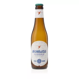 Mongozo Buckwheat White - gluténmentes búzasör 0,33 L