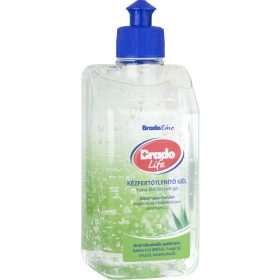 Bradolife kézfertőtlenítő gél aloe vera 500 ml