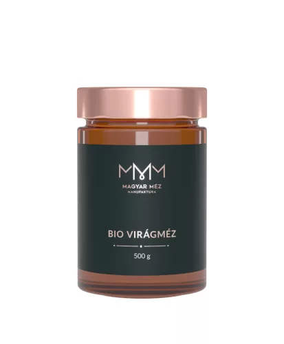 Magyar méz manufaktúra bio virágméz 500 g