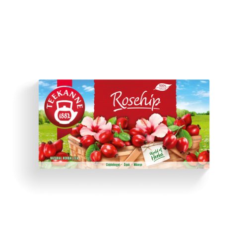 Teekanne csipkebogyó ízű tea 20 filter