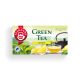 Teekanne zöld tea citrommal 20 filter