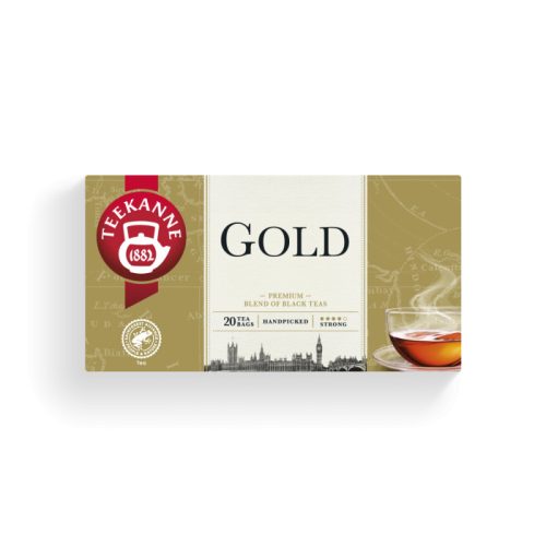 Teekanne Black Gold fekete tea 20 filter