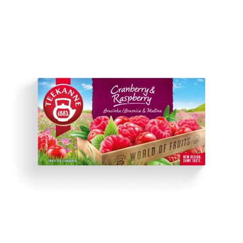 Teekanne vörösáfonya-málna tea 20 filter