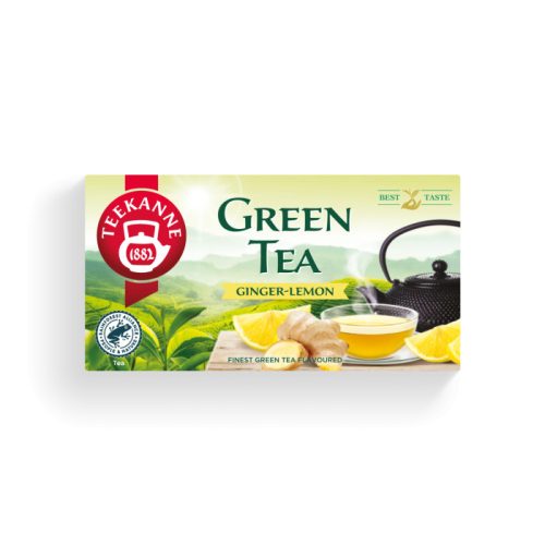 Teekanne zöld tea gyömbérrel és citrommal 20 filter