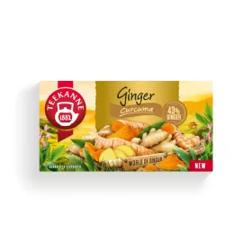 Teekanne kurkuma ízű gyömbér tea 20 filter