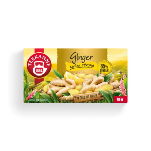 Teekanne extra erős citrom ízű gyömbér tea 20 filter