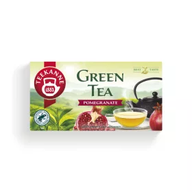 Teekanne zöld tea gránátalmával 20 filter