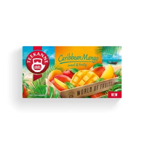Teekanne mangó ízű tea 20 filter