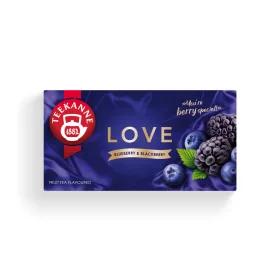 Teekanne Love áfonya-szeder ízű tea 20 filter