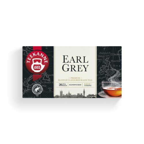 Teekanne Black Earl grey fekete tea 20 filter