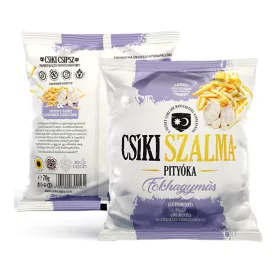   Csíki Csipsz vegán, gluténmentes szalmapityóka - fokhagymás 70 g