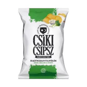  Csíki Csipsz gluténmentes csipsz - hagymásan tejfölös 50 g