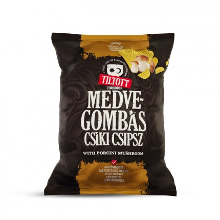 Csíki Csipsz gluténmentes csipsz - medvegombás 50 g