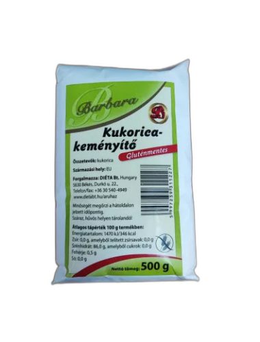 Barbara gluténmentes Kukoricakeményítő 500 g