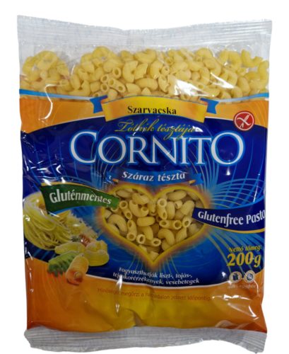Cornito gluténmentes száraztészta Szarvacska 200 g