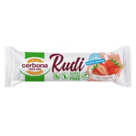   Cerbona vegán, gluténmentes zabrúd epres töltelékkel édesítőszerrel 30 g