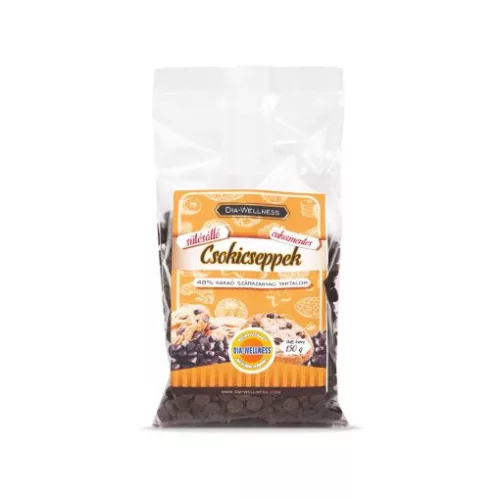 Dia-Wellness csokicseppek sütésálló 150 g