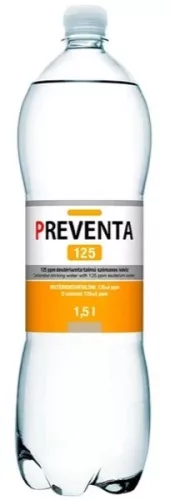 Preventa 125 csökkentett deutérium tartalmú szénsavmentes ivóvíz 1,5l DRS