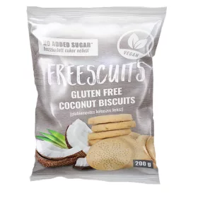   FreeScuits  gluténmentes kókuszos keksz édesítőszerrel 200 g