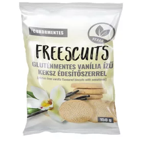   FreeScuits  gluténmentes vaníliás keksz édesítőszerrel 200 g