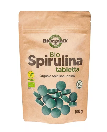 BIO spirulina tabletta 100g BiOrganik