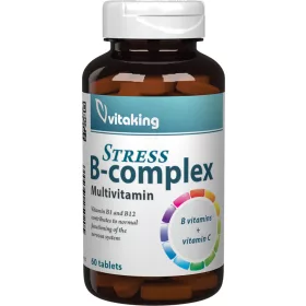 Vitaking Stress B-complex + C500 +B1 (60) tabletta