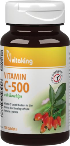 Vitaking TR C-500 vitamin csipkebogyóval 100 tabletta