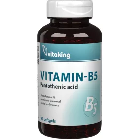 Vitaking B5 Pantoténsav 200mg (90) lágykapszula