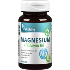 Vitaking Magnézium+B6-vitamin 30 tabletta
