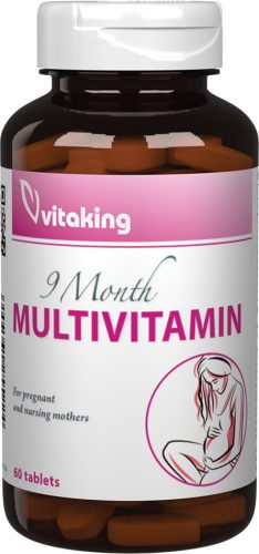Vitaking 9 hónap multivitamin 60 tabletta