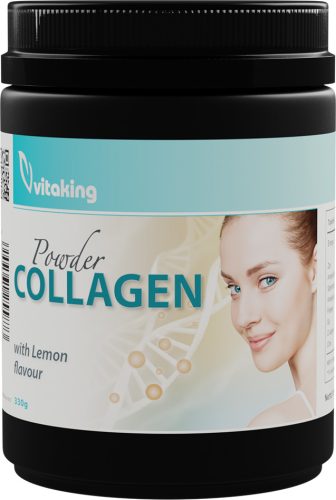Vitaking Citromos Kollagén por édesítőszerrel 330 g