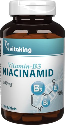 Vitaking B3 vitamin Niacinamid 500 mg 100 kapszula