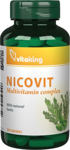 Vitaking Nicovit multivitamin-komplex 30 tabletta