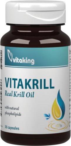 Vitaking Vitakrill olaj 30 kapszula